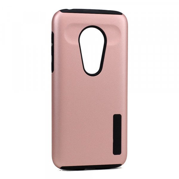 Wholesale Motorola Moto G7 Play Ultra Matte Armor Hybrid Case (Rose Gold)